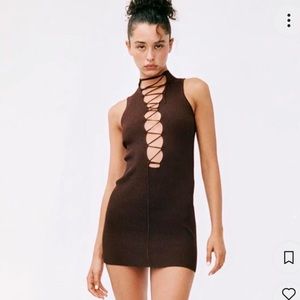 NWT With Jean Amethyst Mini Dress